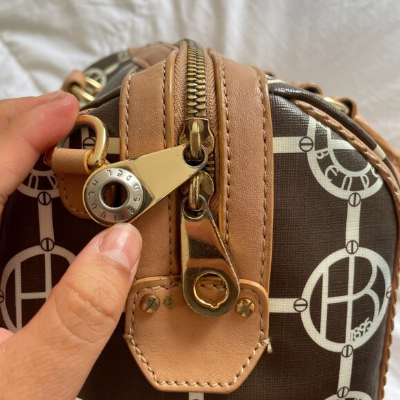 Henri Bendel Large Leather Satchel Bag - Picture 10 of 12